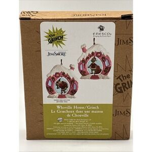 Jim Shore Whoville House/Grinch Promo Ornament 6017186 New for 2025
